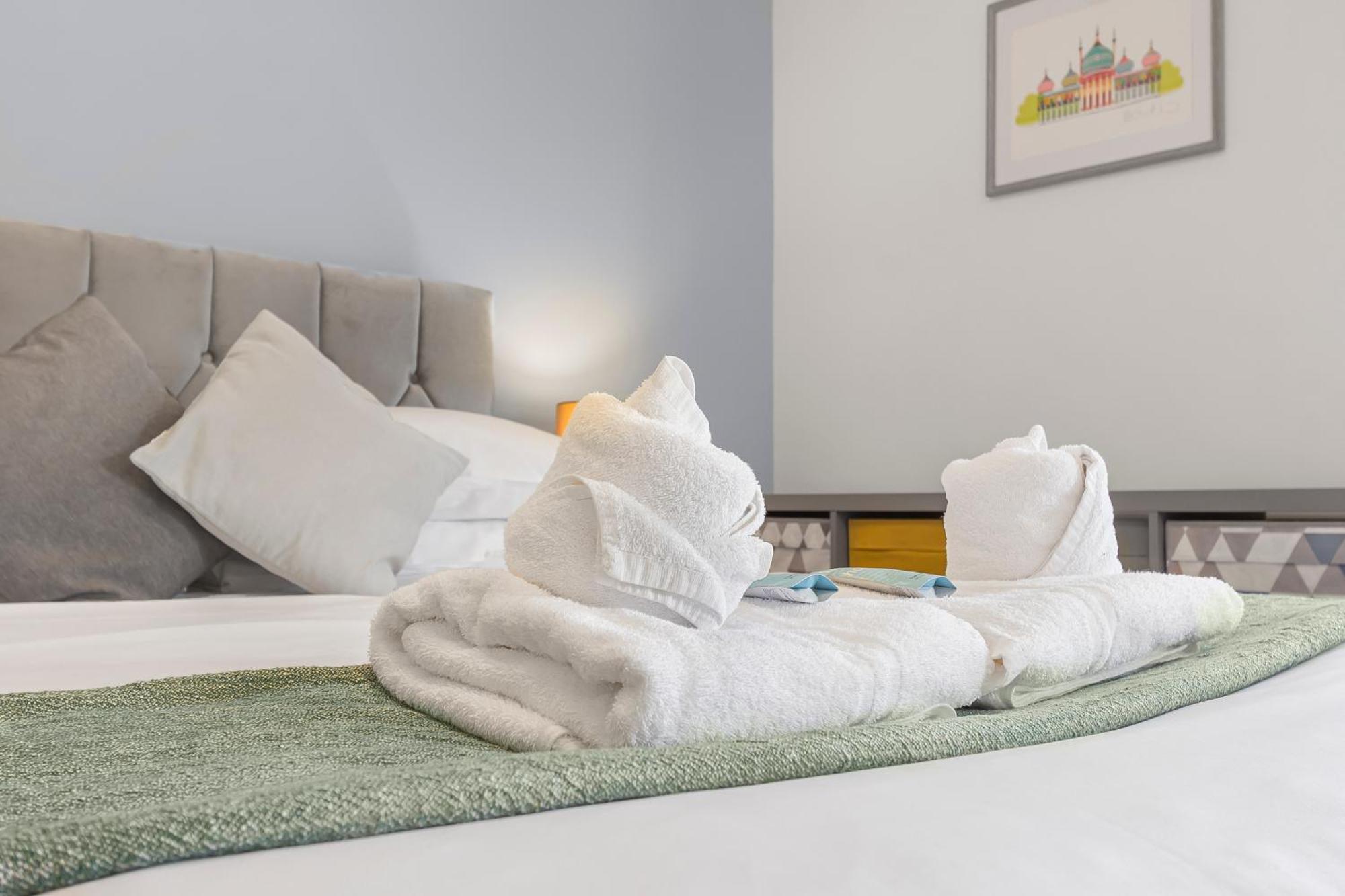 Cosy Studio Flat Moments From The Beach, Kemptown Brighton Exterior foto